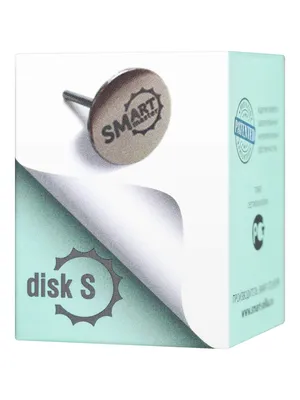 Купить диск основа SMart металлическая для сменных файлов для педикюра,  размер S для стоп, 1,5 см, цены на Мегамаркет | Артикул: 100027795248