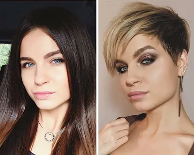 Как преображает стрижка: 20 наглядных иллюстраций | Beauty-consult | Дзен