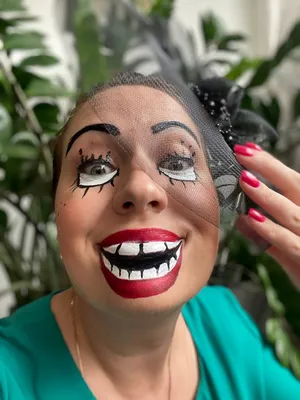 Аквагрим | Смешной макияж, Макияж на хэллоуин, Хэллоуин макияж для лица
