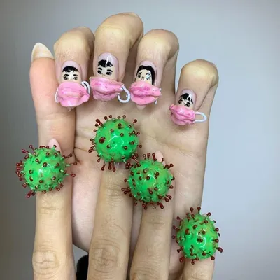 ногти #гельлак #юмор #фейл #маникюр #тренд #мода #стиль #лайк  #красивыйманикюр #ноготочки #коррекцияногтей… | Bad nails, Square acrylic  nails, Crazy acrylic nails