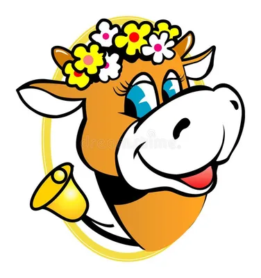 Смешная корова рисунок - 60 фото