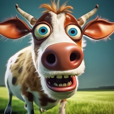 коровьи зубы и десны смешной портрет коровы с открытым ртом во время  жевания Стоковое Изображение - изображение насчитывающей му, низко:  219001409