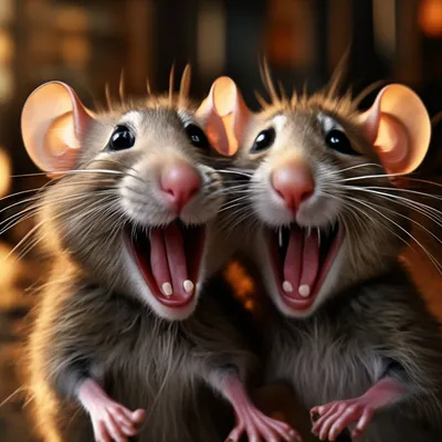 Крысы смеются, смешная картинка, …» — создано в Шедевруме