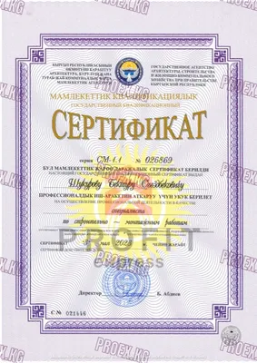 Копия Шукуров Б.С. СМР сертификат — Profit Express
