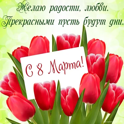 С 8 Марта поздравление любимой - как поздравлять девушку, жену - картинки,  открытки, смс | OBOZ.UA