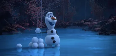 Disney выпустила мини-сериал со снеговиком Олафом из \"Холодного сердца\".  Все серии нарисованы \"из дома\"