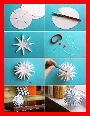 Снеговик на Новый год из бумаги 120 идей