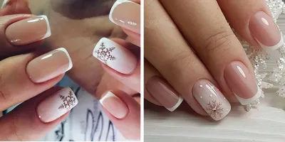 Fashion Nails слайдер-дизайн № M164 - Снежинки за 100 руб купить в  интернет-магазине KOKETKA Beauty Shop