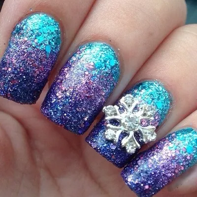 Наклейки для ногтей слайдеры маникюра 3D Зима снежинки Fashion Nails  43225477 купить за 149 ₽ в интернет-магазине Wildberries