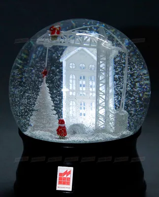 Снежный шар на заказ | Новогодние подарки оптом