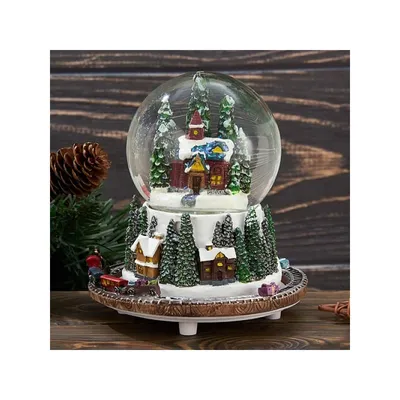Новогодний снежный шар - купить в Магазине Подарок по телефону Москва