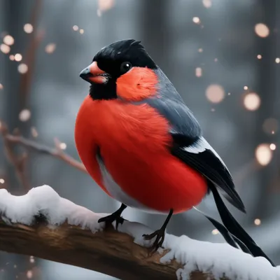 Снегирь: фото и описание птицы. Обитание, питание, размножение