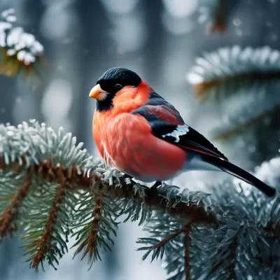 Снегири: фото птиц, описание, характерные особенности