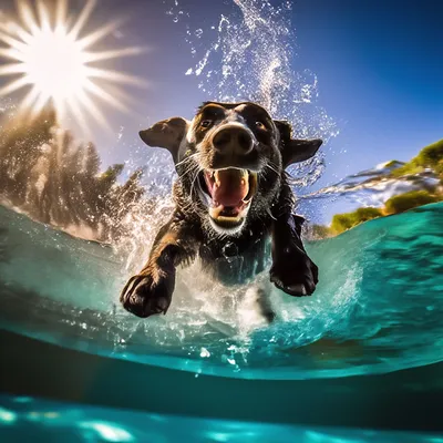 А вы знаете, как собаки пьют воду? - Витамины Polidex