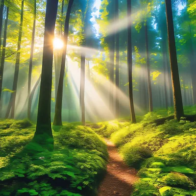Солнечный лес (91 фото) - 91 фото