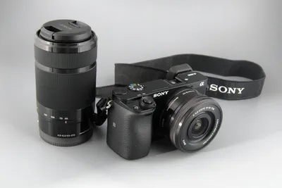 Цифровая фотокамера Sony Alpha A6000 Kit 16-50, 55-210 mm Silver