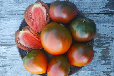 Томат БЫЧЬЕ СЕРДЦЕ - «Мясистые помидоры, не вызывают аллергию, насыщенный  вкус, бархатная мякоть» | отзывы
