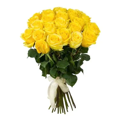 Заказать и купить букет желтых роз в Самаре | Доставка букетов из желтых роз  в интернет магазине | «Азалия» Повод Юбилей