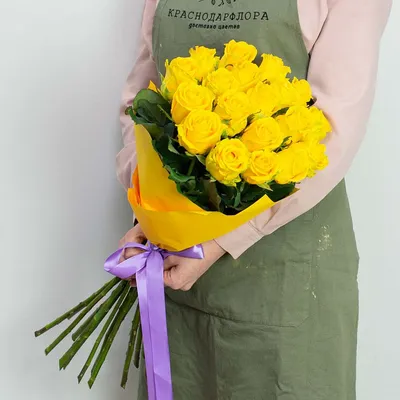 Almaflowers.kz | Желтые розы \"Penny Lane\" - заказать в Алматы по лучшей  цене с доставкой