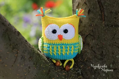 сова, игрушка сова, вязаная сова, crochet owl, owl, вязаная игрушка |  Вязаная сова, Поделки из пряжи, Вязаные игрушки