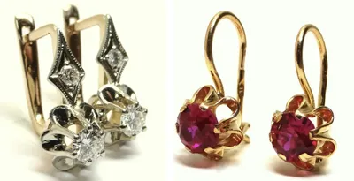 Любимые советские серьги и кольца: тюльпаны, малинки, шахиня, маркиза,  паук. Чем они похожи на современные украшения? - GEMSTONES драгоценные камни