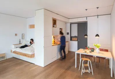 Малогабаритные квартиры: 20 проектов «для жизни» | Houzz Россия