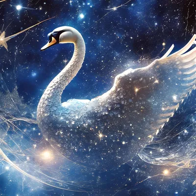 Созвездие лебедь,млечный путь,…» — создано в Шедевруме