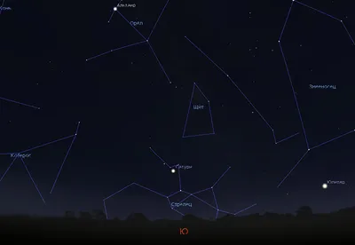 Созвездие Стрельца на небе - Любительская астрономия для начинающих