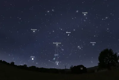 Знак победы: в небе над Арменией ясно видно созвездие Айка