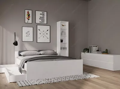 Спальня ИКЕА белая 2 от производителя в Москве - купить недорого в  МебельГолд. Доставка по всей России