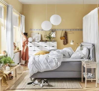 Мебель для спальни в деревенском стиле — дизайн от IKEA | Интернет-магазин  товаров ИКЕА в Украине Home Club