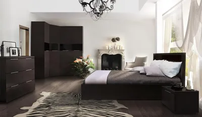 Мебель для спальни в стиле венге: новости, дизайн, интерьер, спальня,  дизайн и интерьер