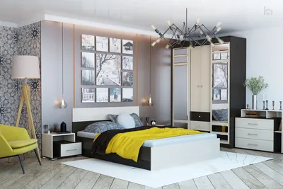 Модульная спальня «Прага» – купить в Краснодаре недорого – SV-Мебель