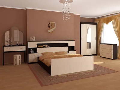 Спальня Бася стоимостью 19700 р. | Купить спальни в Москве |  Интернет-магазин «Доступная Мебель»