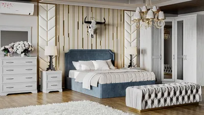 Спальня Кантри-20 купить за 66390 руб в Москве в интернет-магазине «Гуд  Мебель»