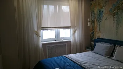 Современные шторы в спальню - светлые или темные, что повесить?