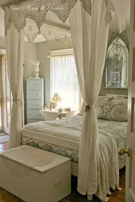 Спальня в стиле шебби-шик, в …» — создано в Шедевруме