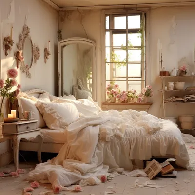 Спальня в стиле Шебби Шик - интерьер