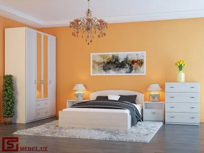 Современные спальные гарнитуры Как подобрать мебель и светильники для  интерьера?