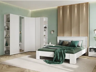 Красивые спальни дизайн фото в квартире, фото №38-сп
