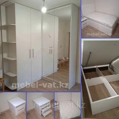 Спальный гарнитур с угловым шкафом / Мебельная фабрика «GaRam», г. Челябинск