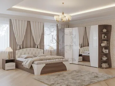 Спальный гарнитур Соня 5 предметов Клик мебель цвет белый по цене 47261  ₽/шт. купить в Москве в интернет-магазине Леруа Мерлен
