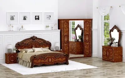 Спальный гарнитур Флоренция 2 - мебель из массива дерева в Нижнем Новгороде