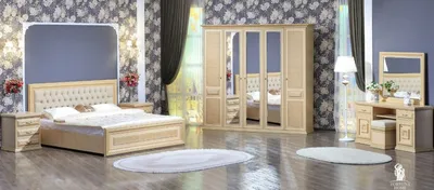 Спальный гарнитур Флоренция (модульный) Дуб Сонома белый купить недорого |  Челябинск | Мебель-74