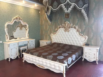 Спальный гарнитур Флоренция - купить выгодно, цены, описание,  характеристики, фото, отзывы о мебели из массива - Экомассив