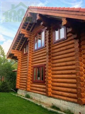Небольшой дом из сруба 6 на 9 с мансардой в Красногорском районе Московской  области | Element-House