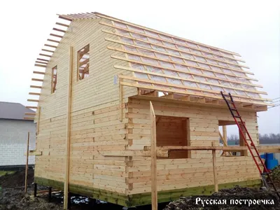 Стеновой комплект дома из профилированного бруса | Русская построечка