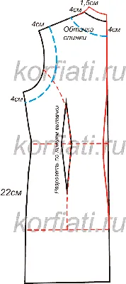 Как сшить жилет - выкройка от Анастасии Корфиати