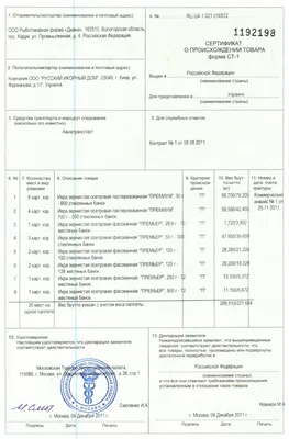 Оформление сертификата происхождения СТ 1 | Узнайте что такое СТ1