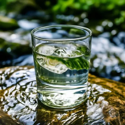 Стакан чистой воды и лимона на светлом фоне :: Стоковая фотография ::  Pixel-Shot Studio